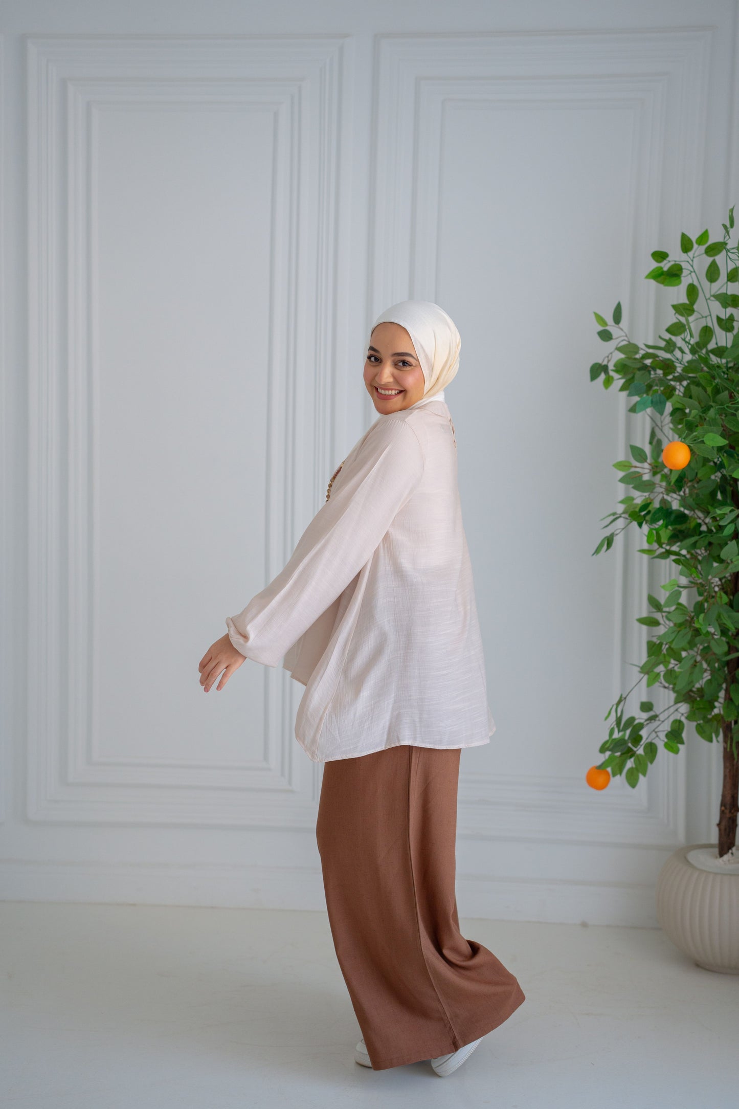 Beige Daylight Blouse