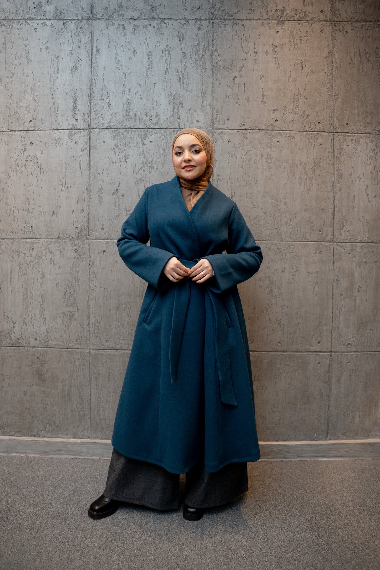 Midnight Petrol Coat