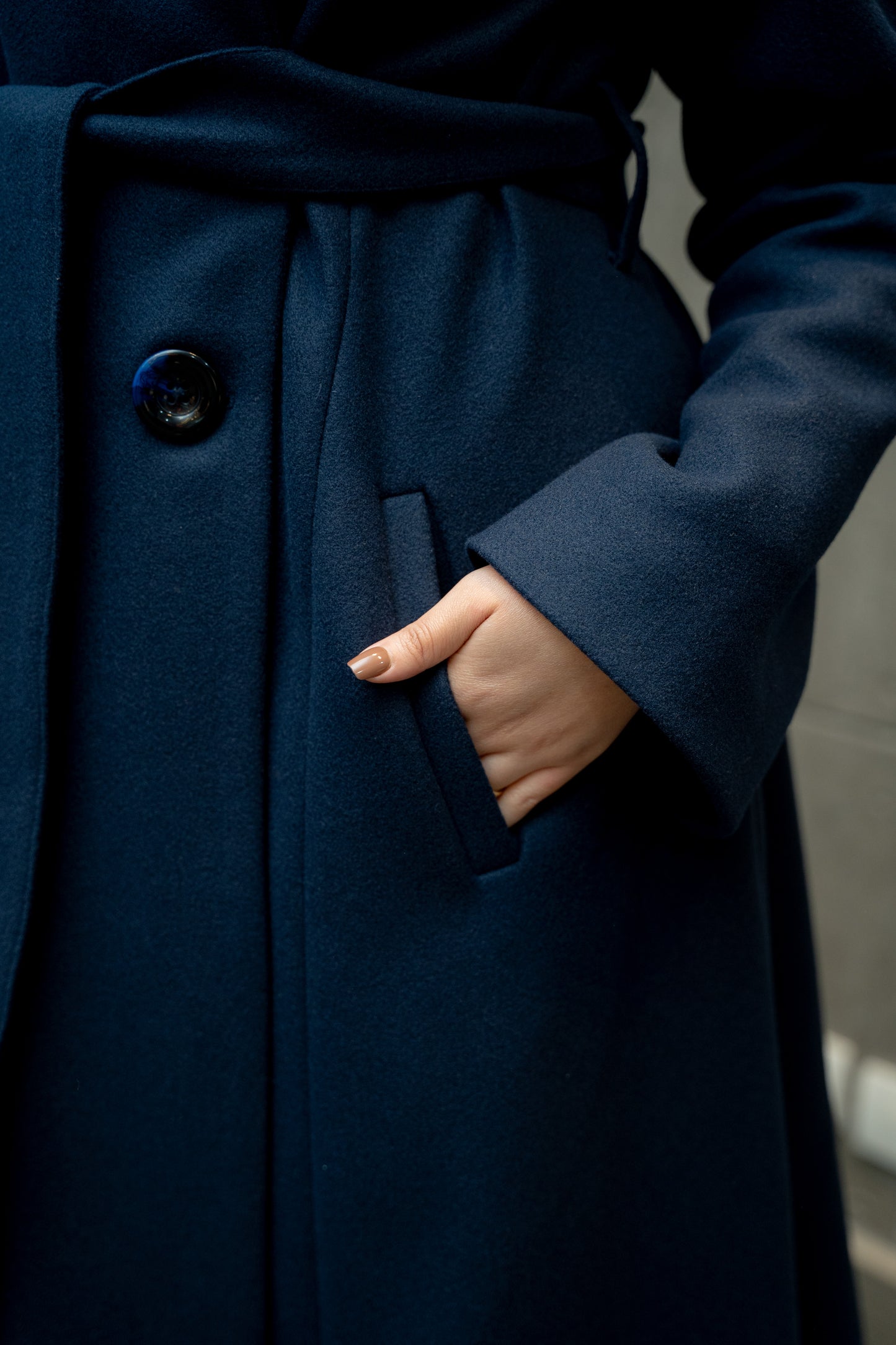 Navy Blue Coat