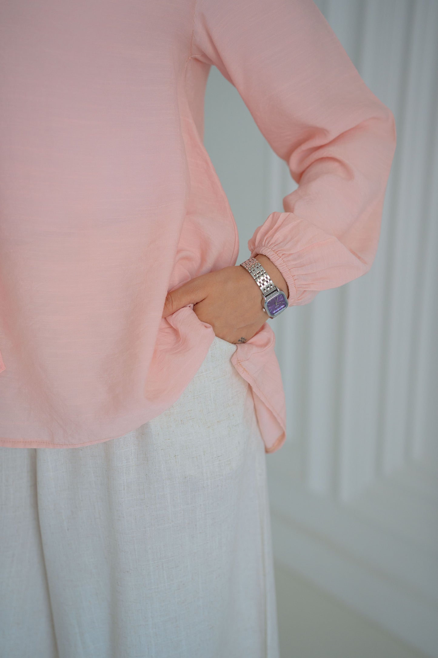 Peach Glow Blouse