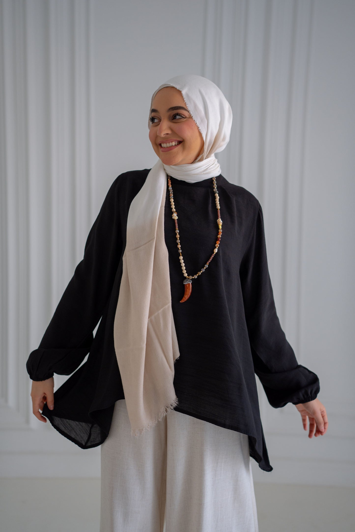 Pure Black Blouse