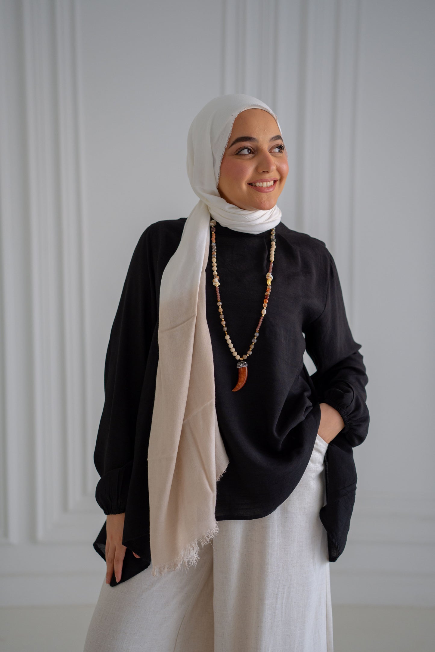 Pure Black Blouse