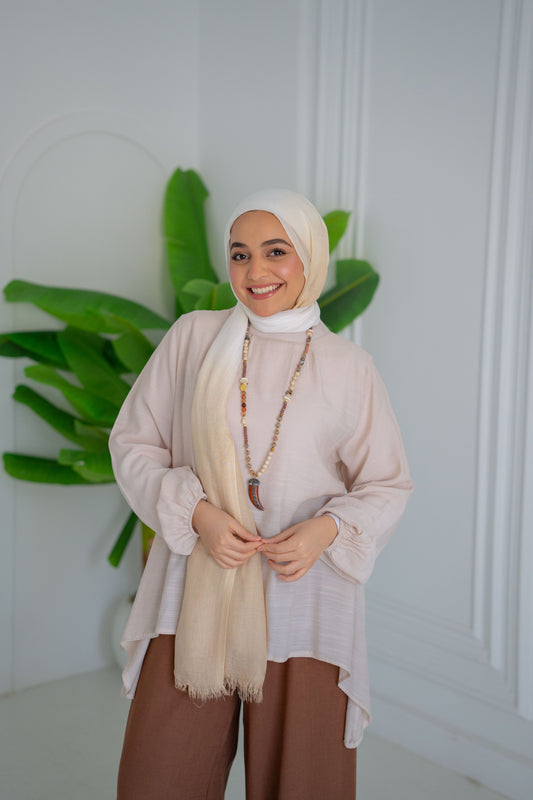 Beige Daylight Blouse