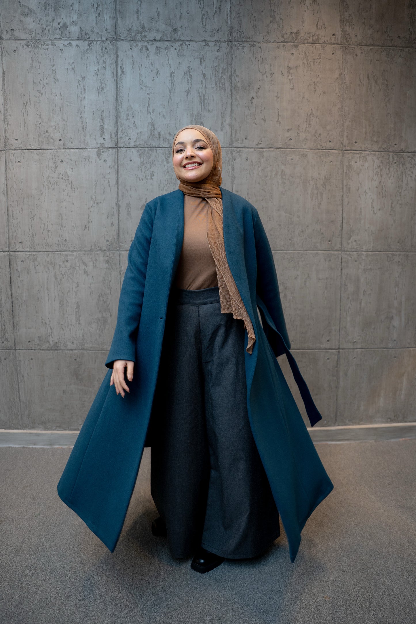 Midnight Petrol Coat