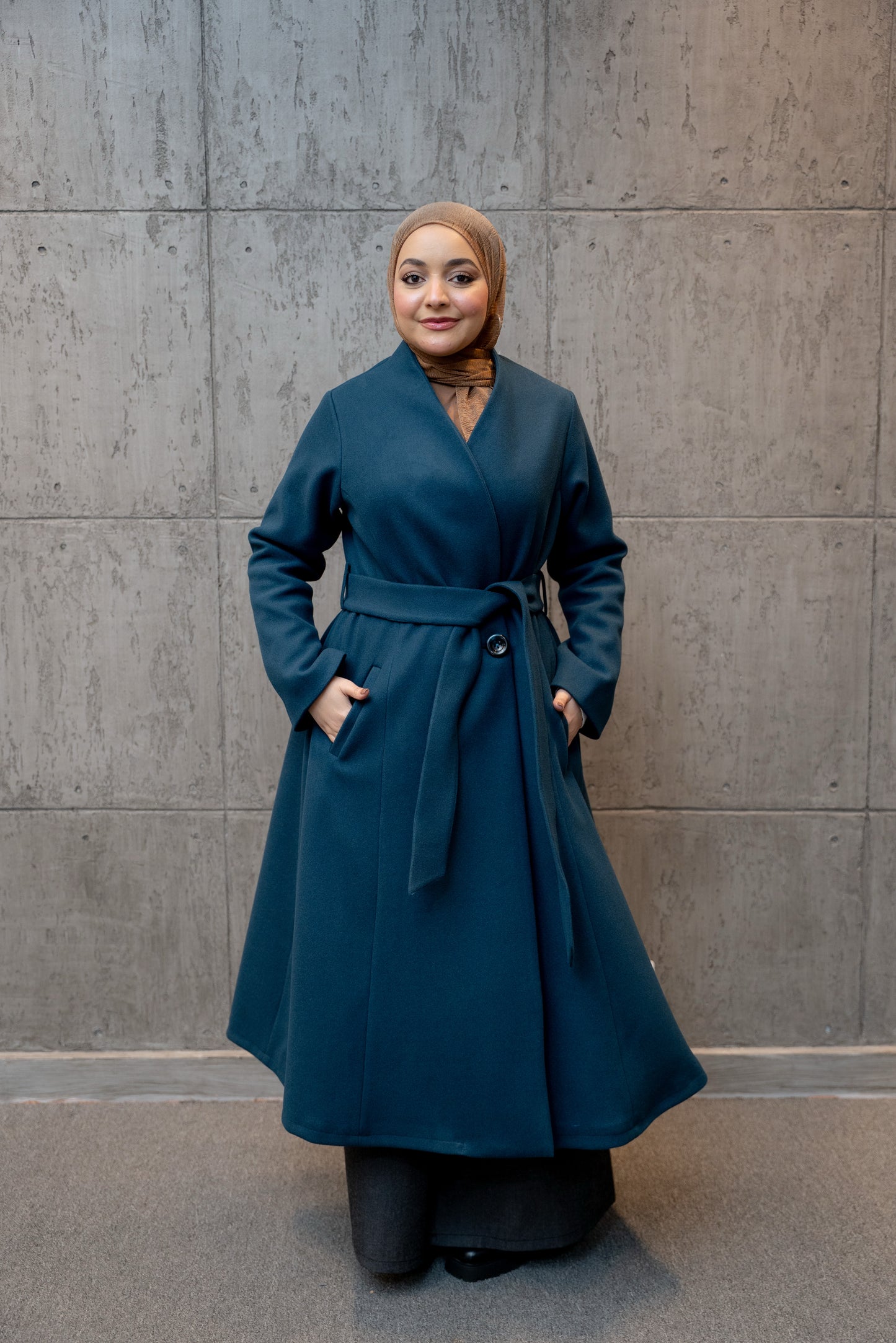 Midnight Petrol Coat