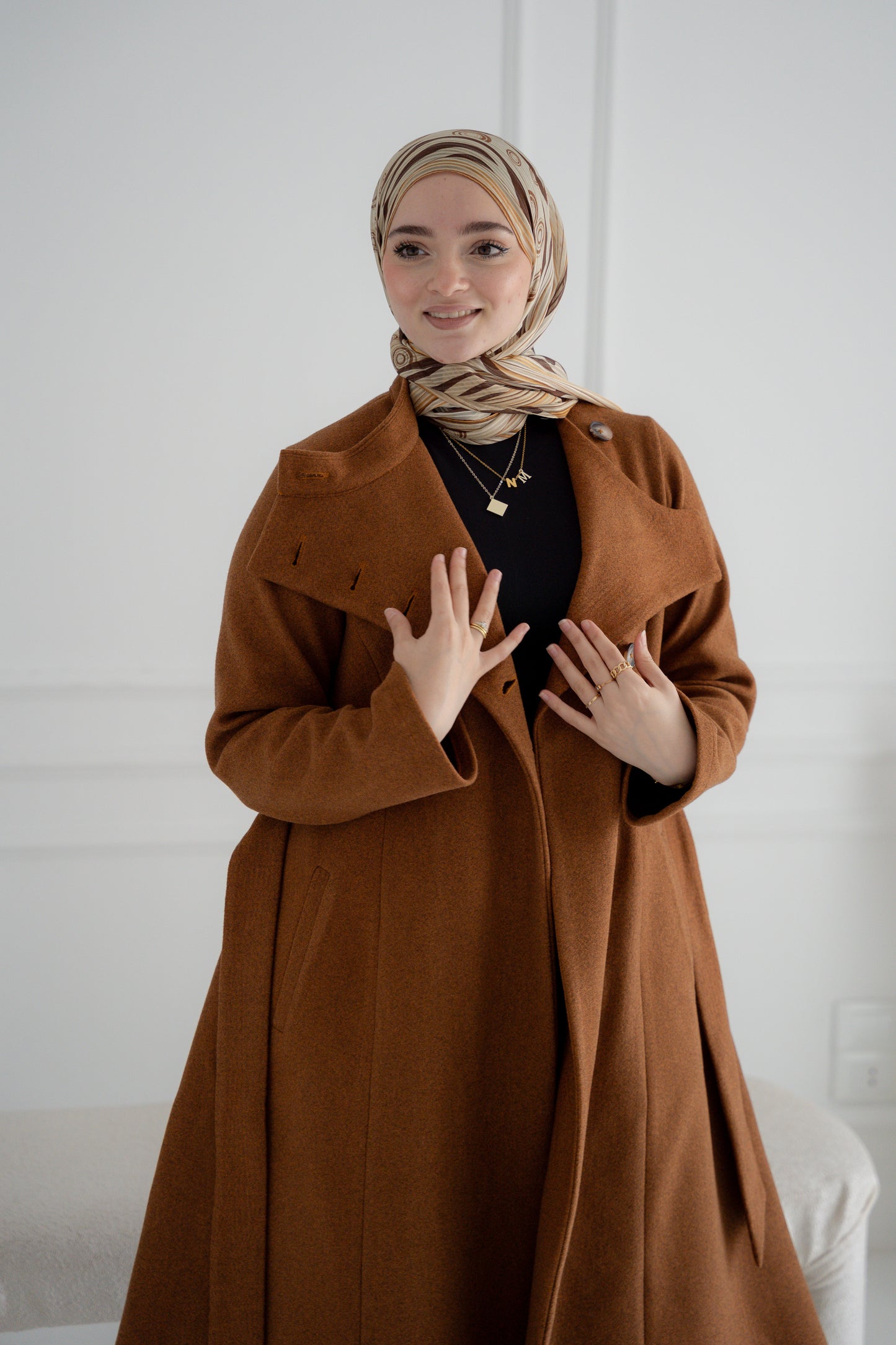 Earthy Camel Coat