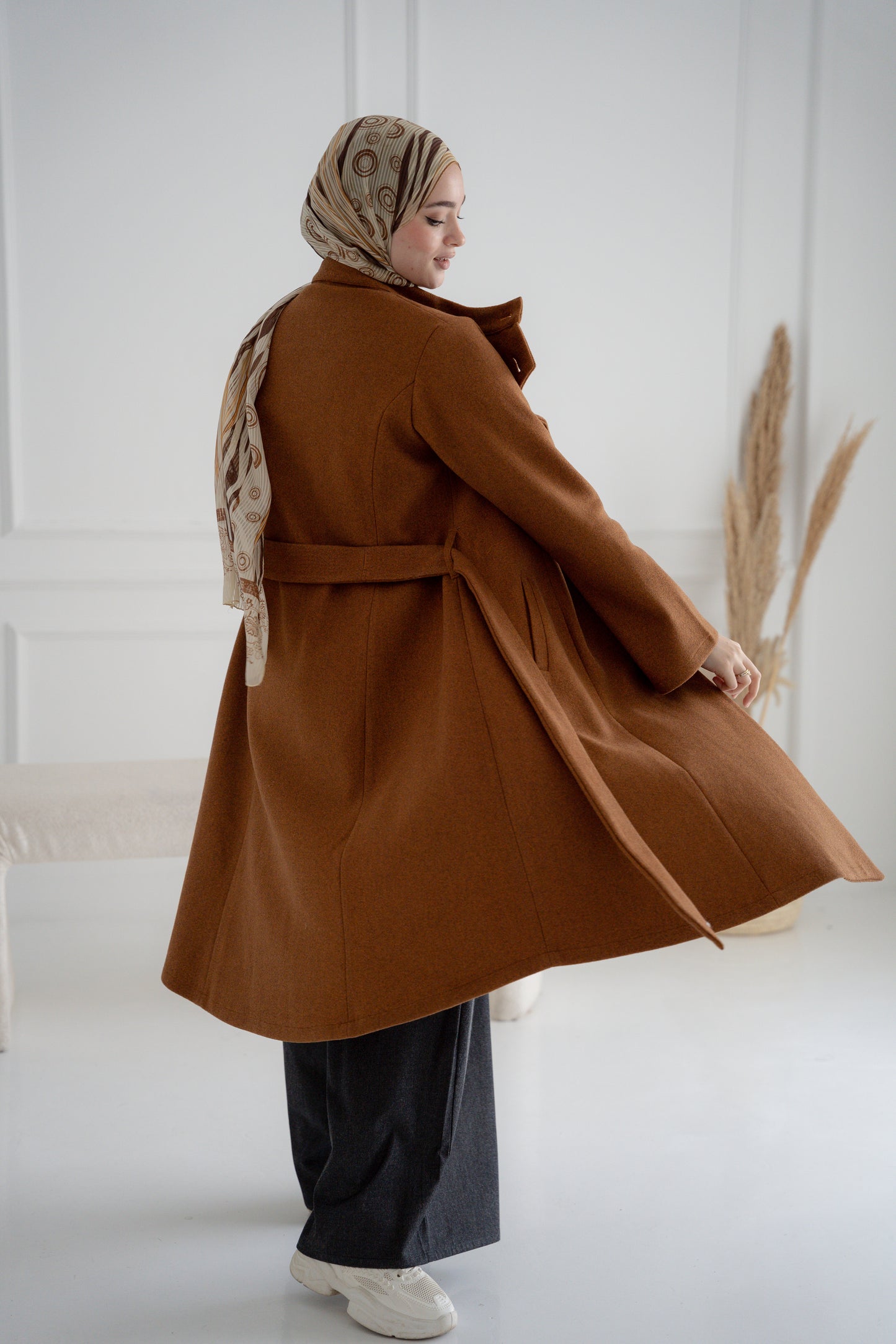 Earthy Camel Coat