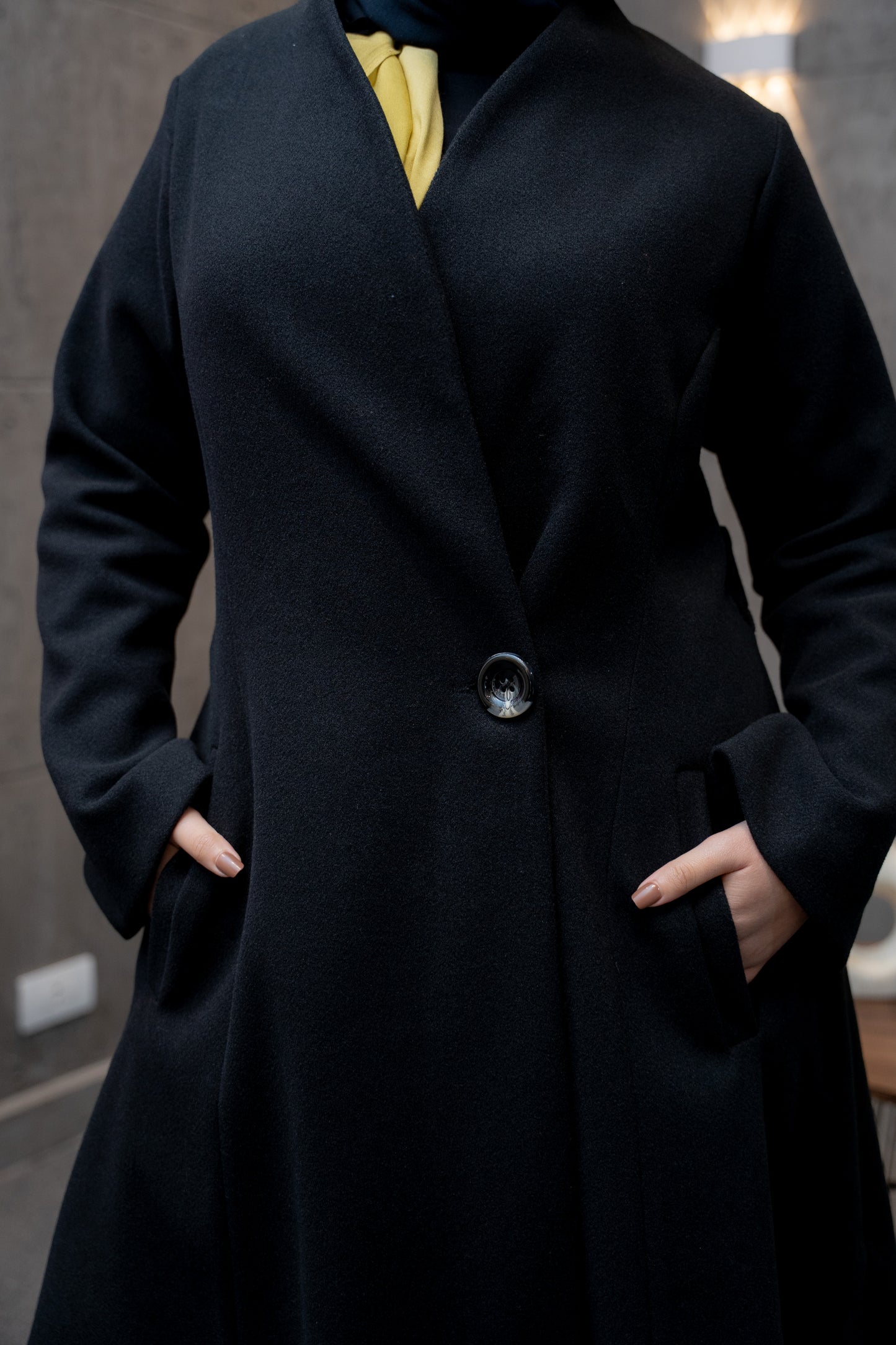 True Black Coat